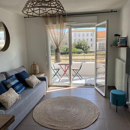 Cosy T3 Gare Terrasse + Parking Apartment Sete Bagian luar foto