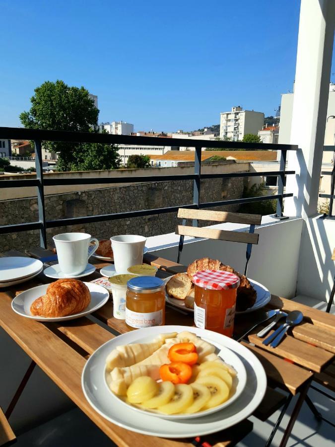 Cosy T3 Gare Terrasse + Parking Apartment Sete Bagian luar foto