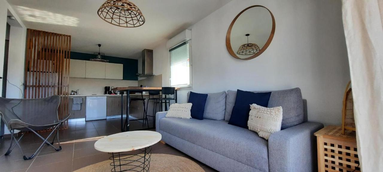 Cosy T3 Gare Terrasse + Parking Apartment Sete Bagian luar foto